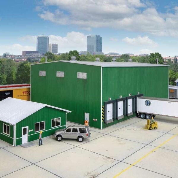 Walthers Cornerstone 4080  HO Steel Warehouse