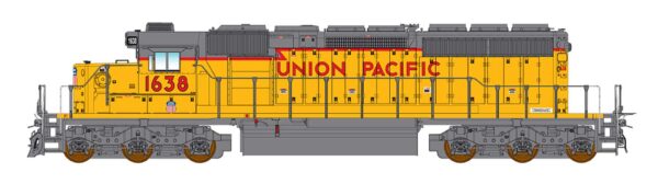 Intermountain Railway 69372-01  SD40-2 Locomotive, UP #1622 Standard Fan