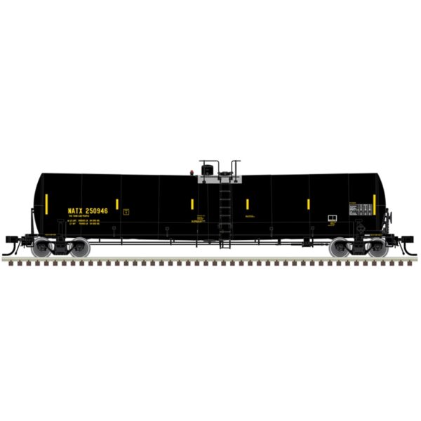 Atlas 50006185  Trinity 25,500 Gallon Tank Car, NATX #250924