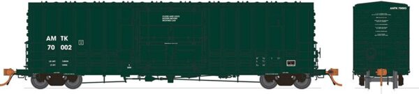 Rapido Trains 537006A   N B100 Boxcar, Amtrak - Green #70002