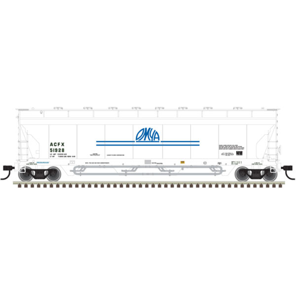 Atlas 50006079   Pressureaide Covered Hopper, OMYA #51066