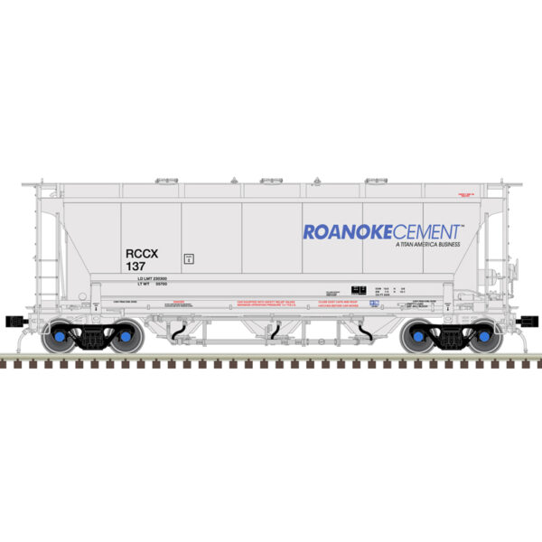 Atlas 50006208  3230 Covered Hopper, RCCX #121