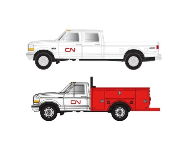 Atlas 60000153   1992 Ford F250 / F350 Truck Set, Canadian National