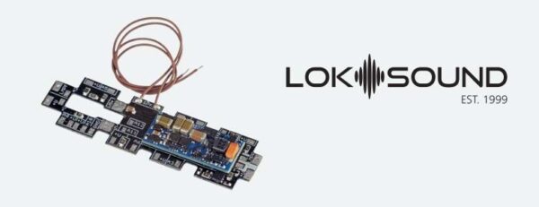 ESU 58941  LokSound 5 micro DCC Direct Kato USA Widebody "blank decoder", with loudspeaker 11x15mm