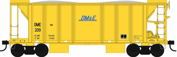 Bowser 43135  2 Bay Ballast Car, DM&E #232