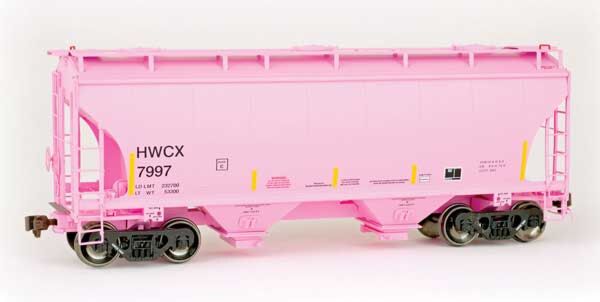 American Limited Models 2030  TrinityRail 3281 Cu.Ft. 2-Bay Covered Hopper, HWCX #7997