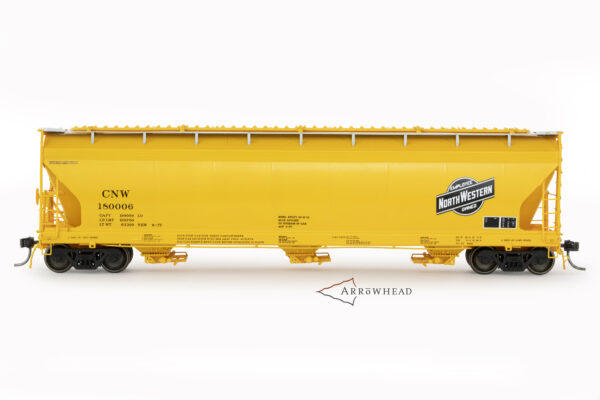 Arrowhead Models ARR-1311-1   ACF 4600 Covered Hopper 'As Delivered', CN&W  #180006