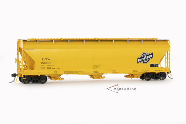 Arrowhead Models ARR-1311-1   ACF 4600 Covered Hopper 'As Delivered', CN&W  #180006