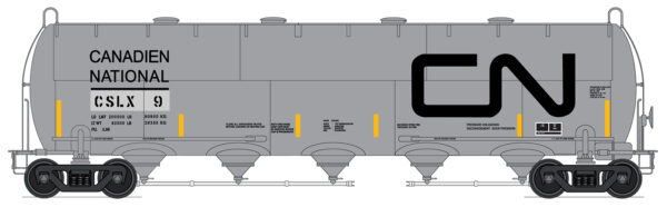 InterMountain Railway 48912-03  Procor Pressure Flow Hoppers, Holcim Canada Inc.	 #27