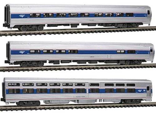 Kato 106-6286   3-Car Set Amfleet, Viewliner Intercity Express Phase VI, Amtrak