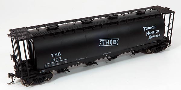 Rapido Trains 127029-3   NSC 3800cuft Cylindrical Hopper: TH&B - Delivery Scheme #1515