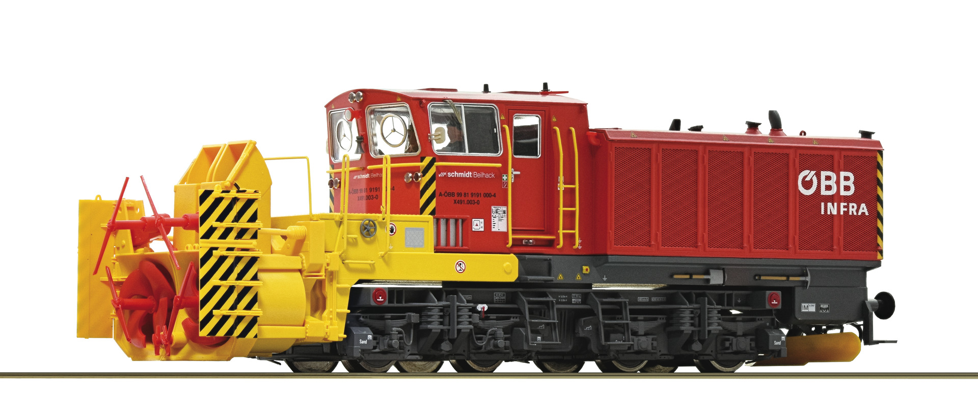 Roco 71003  Beilhack rotary snow blower, ÖBB Infra (DCC/Sound)