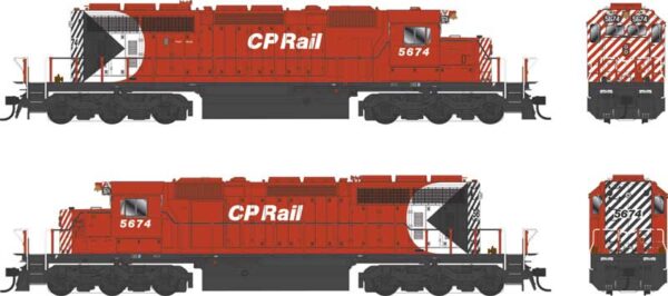 Bowser 25307  SD40-2, CP Rail As Delivered #5659