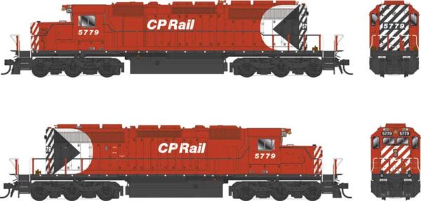 Bowser 25319  SD40-2, CP As Delivered #5779