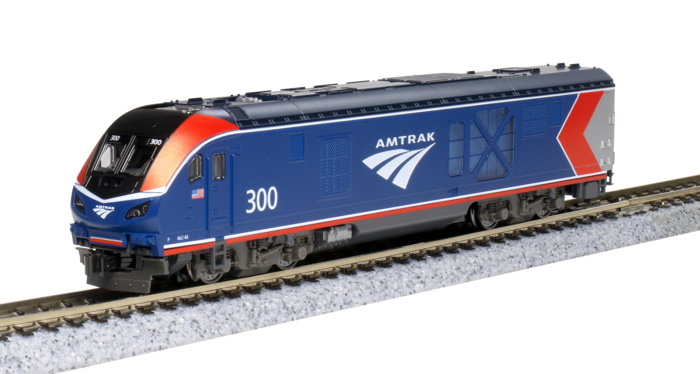 Kato 10-1788  N Amtrak ALC-42 & Superliner Phase VI 4-Unit "Starter Series" Set #302