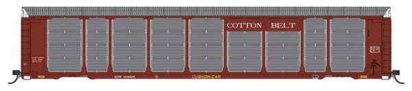 InterMountain Railway 482104-04  Tri-Level Auto Rack, Cotton Belt #80766