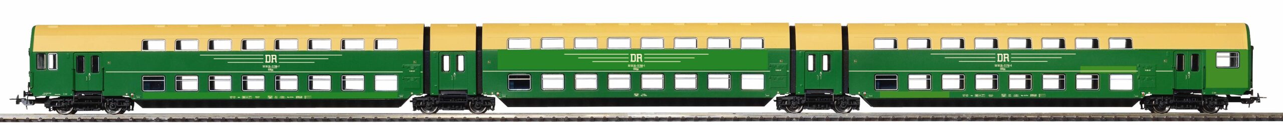 Piko 53123  Double Decker articulated passenger car, DR