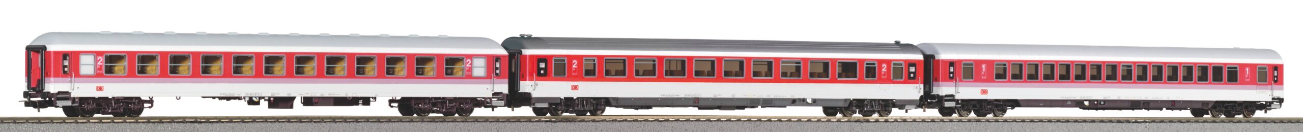 Piko 58249  3 pc. IC 602 Passenger car set Gorch Fock, DB AG