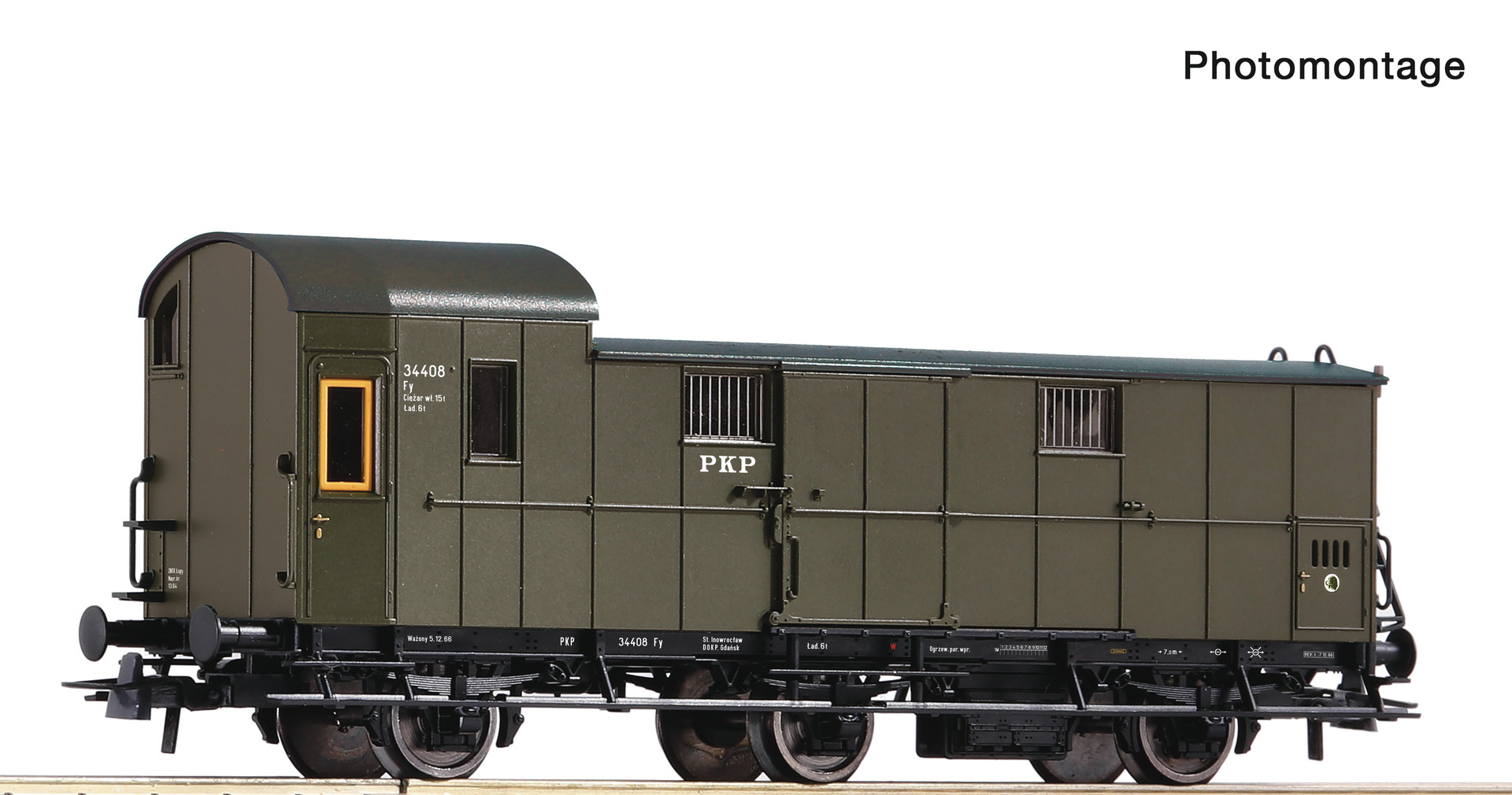 Roco 6200012   Baggage coach, PKP