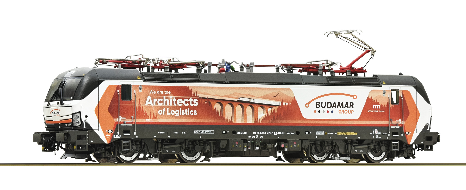 Roco 70070  Electric locomotive 383 220-1, Budamar (DCC/Sound)