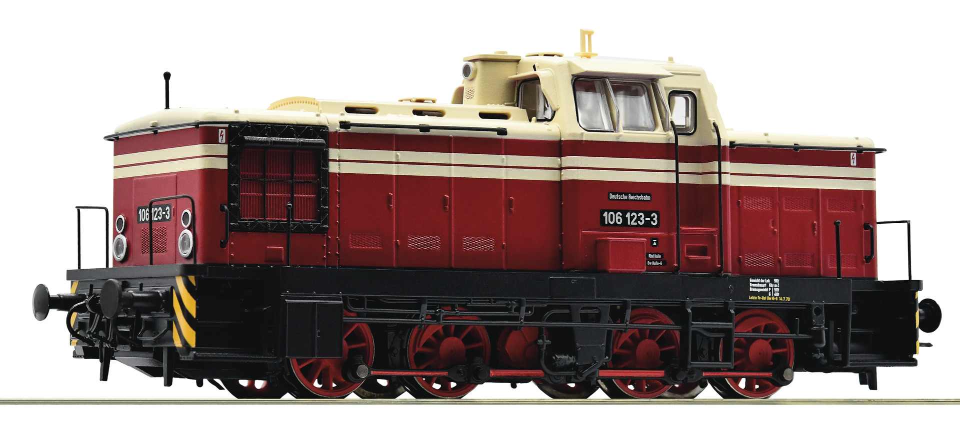 Roco 70259  Diesel locomotive class 106, DR (DCC/Sound)