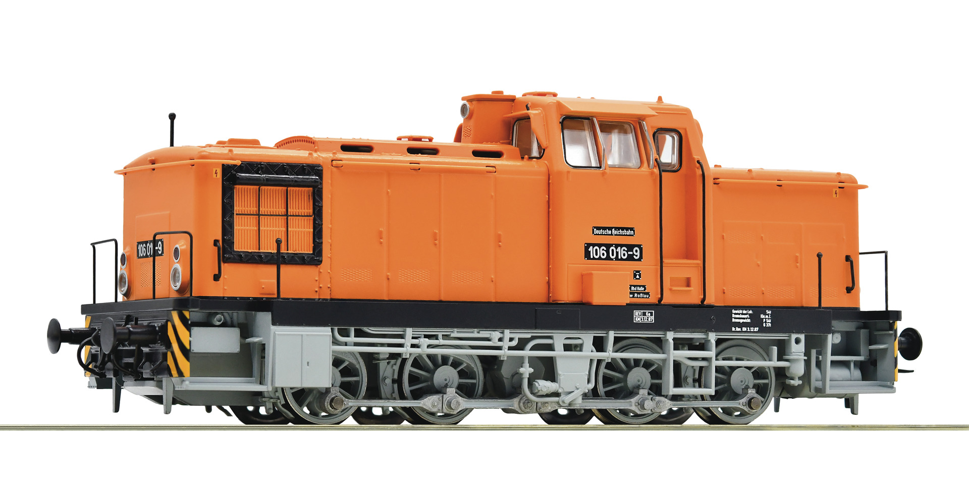 Roco 70266  Diesel locomotive class 106, DR (DCC/Sound)