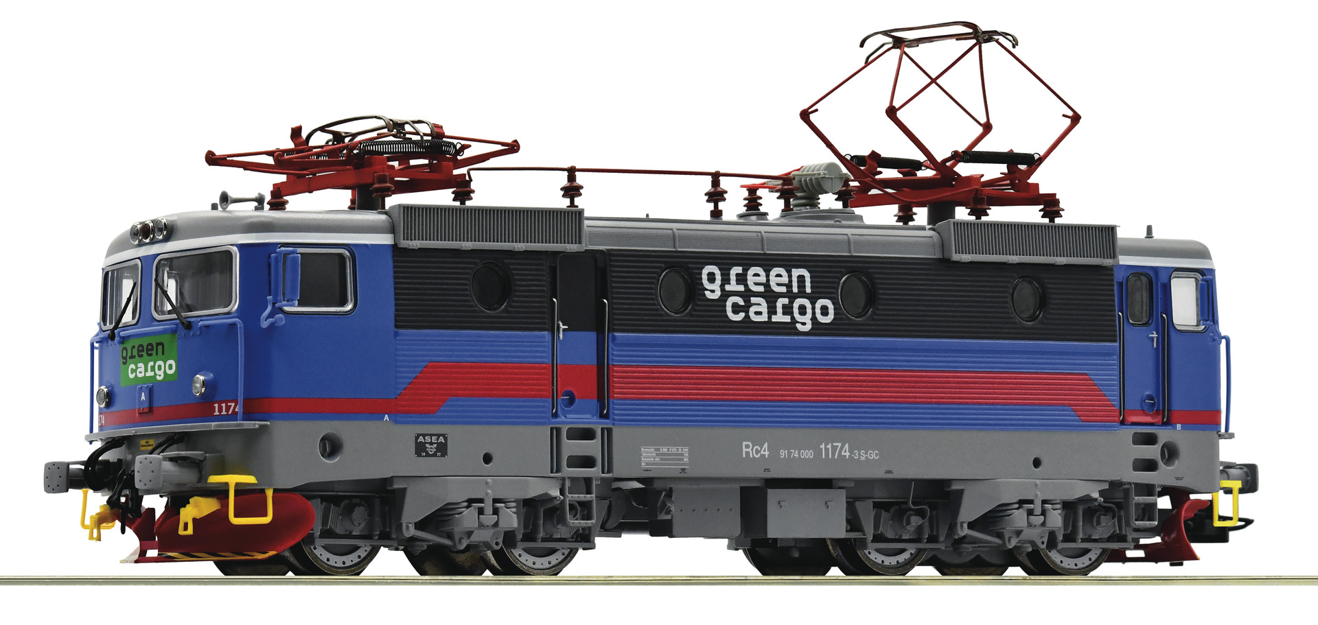 Roco 70457  Electric locomotive Rc4 1174, Green Cargo