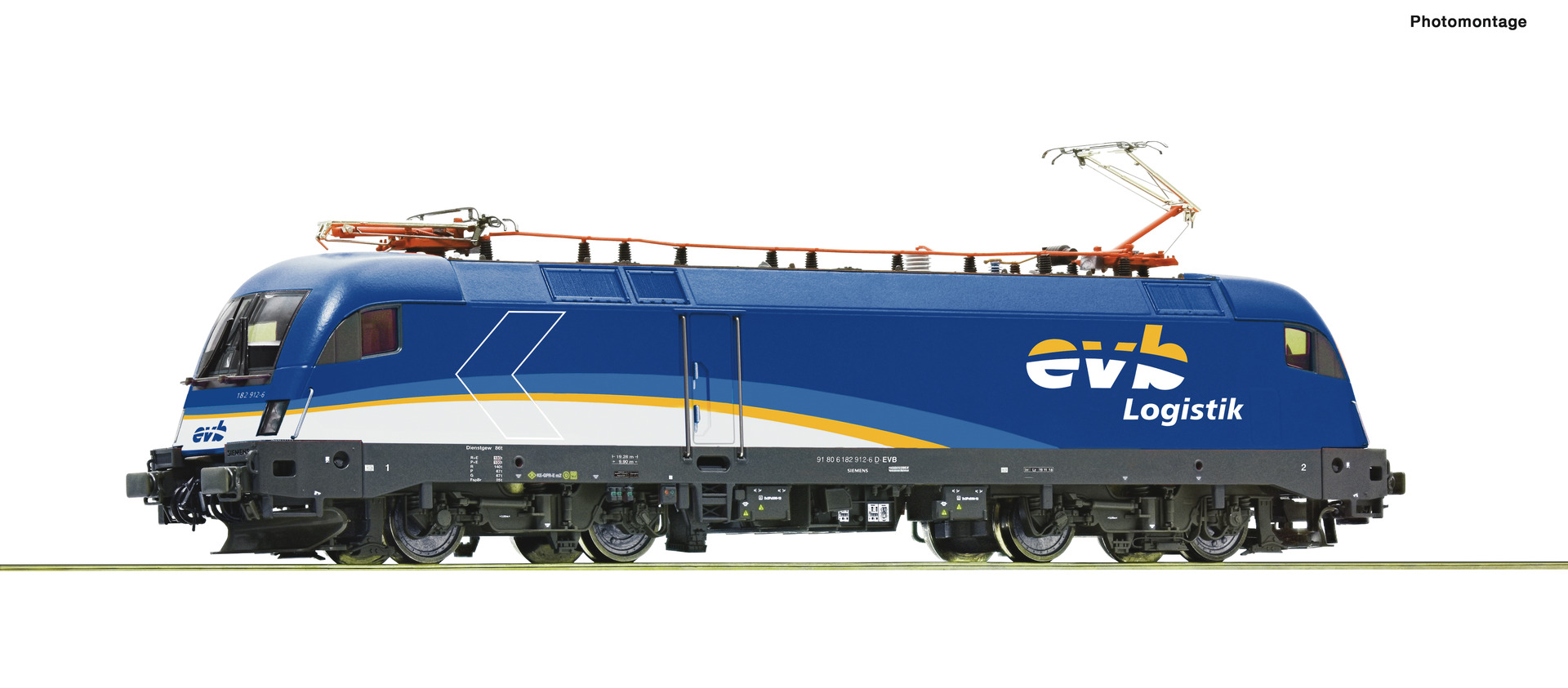 Roco 70525  Electric locomotive 182 911-8, EVB (DCC/Sound)