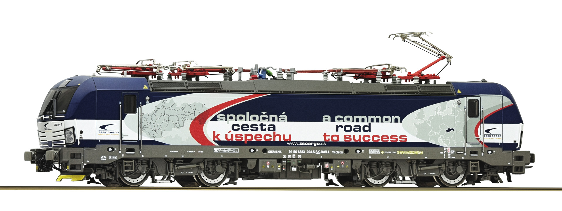 Roco 70688  Electric locomotive 383 204-5, ZSSK Cargo (DCC/Sound)