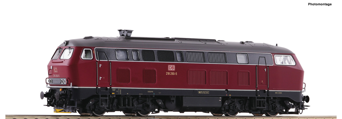 Roco 70771  Diesel locomotive 218 290-5, DB AG