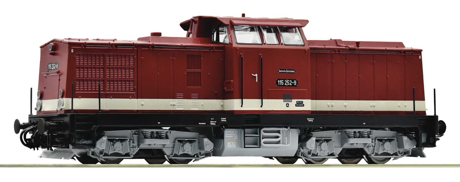 Roco 70816  Diesel locomotive class 115, DR (DCC/Sound)