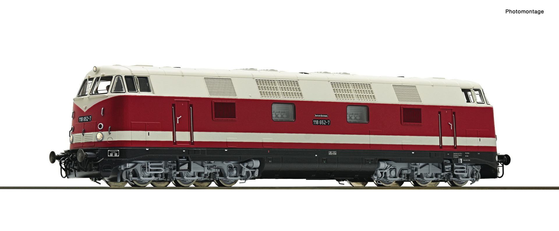 Roco 70888  Diesel locomotive 118 652-7, DR