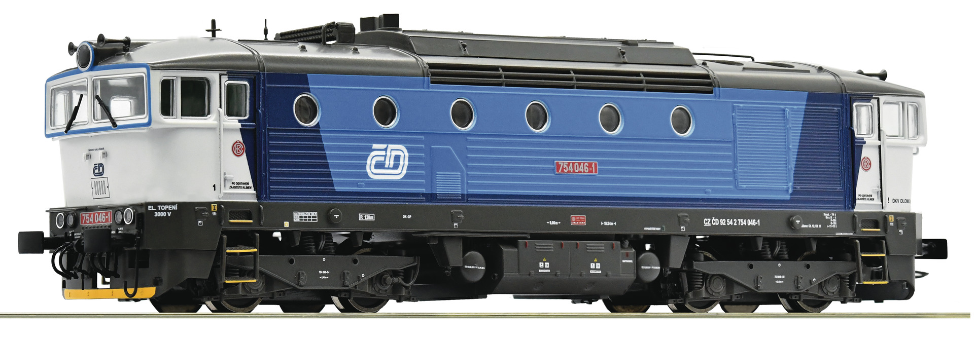 Roco 71024  Diesel locomotive class 754, CD (DCC/Sound)