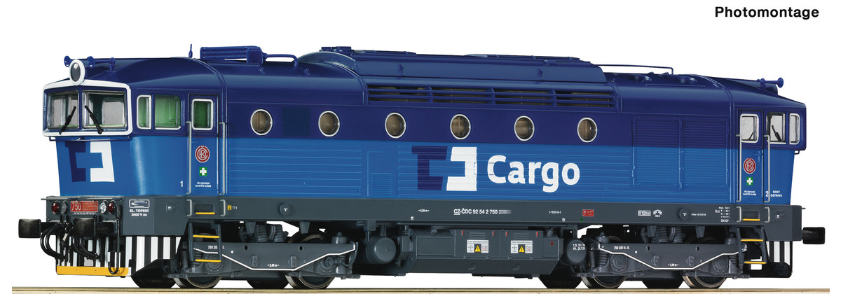 Roco 7300009  Diesel locomotive class 750, CD Cargo