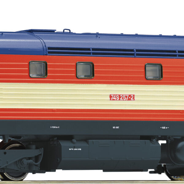 Roco 7310008  Diesel locomotive 749 257-2, CD (DCC/Sound)