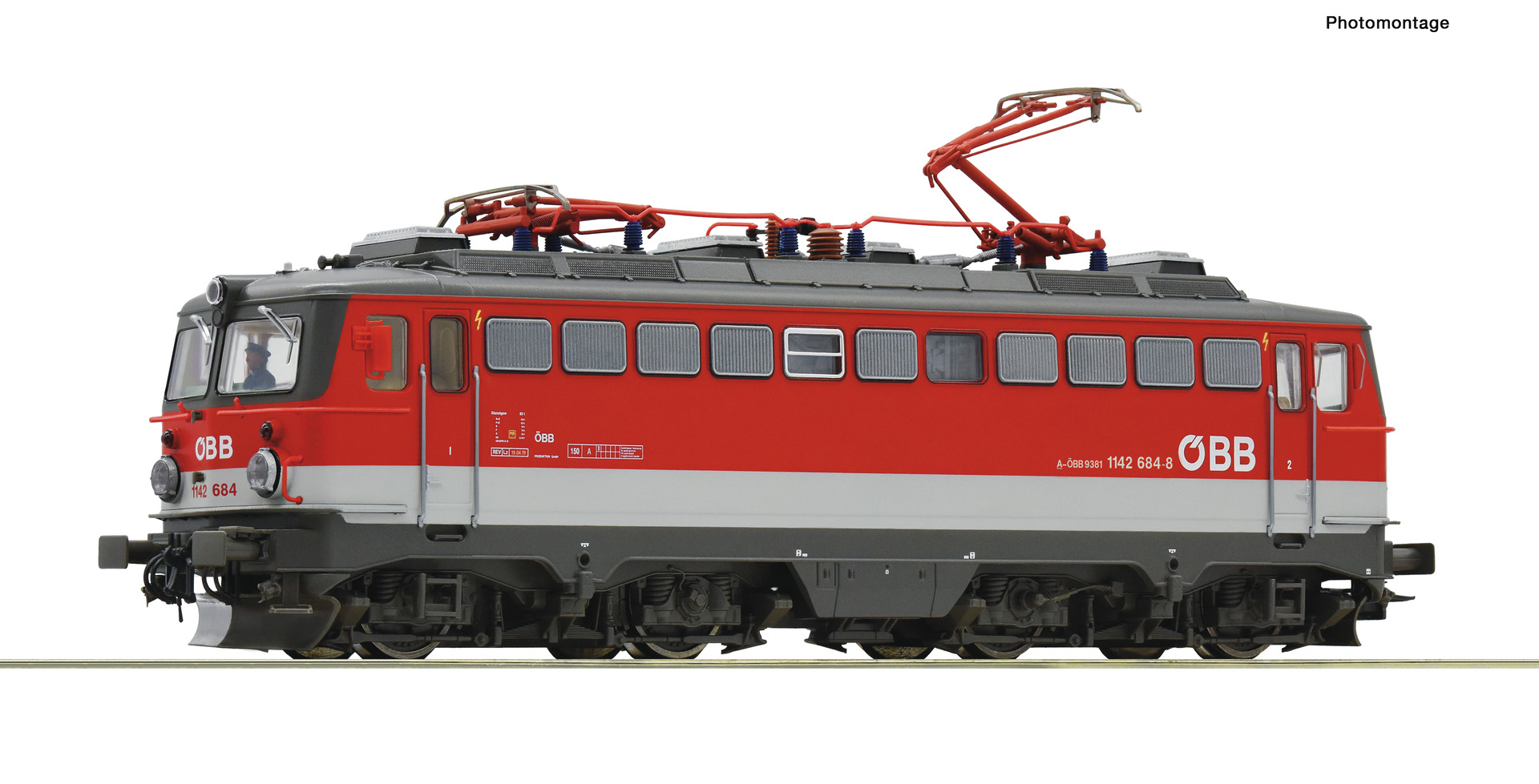 Roco 73611  Electric locomotive 1142 684-8, ÖBB (DCC/Sound)