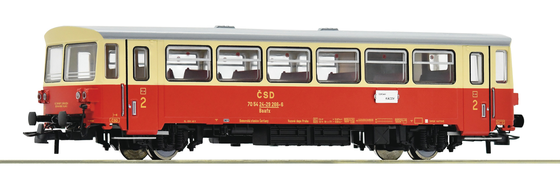 Roco 74241  Trailer for diesel railcar M 152.0, CSD