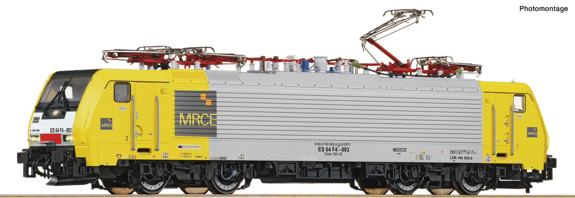 Roco 7500019  Electric locomotive 189 993-9, MRCE/SBB CI