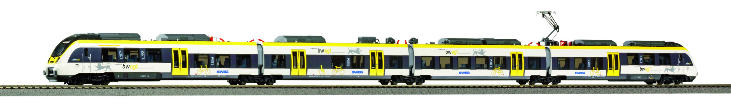 Piko 59513  Electric Railcar multiple BR ​​442 "Talent 2", Bwegt SWEG
