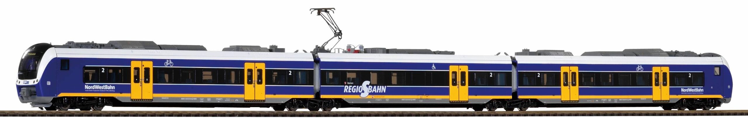 Piko 59998  Electric Railcar multiple unit BR 440, Nordwestbahn (DCC/Sound)