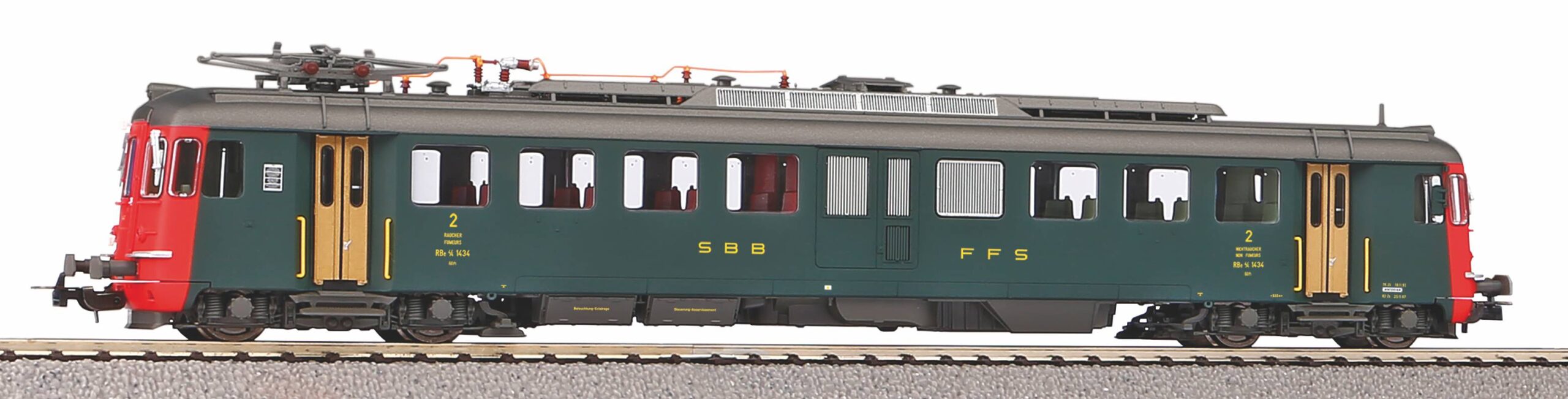 Piko 96823  Electric Railcar RBe 4/4, SBB (DCC/Sound)