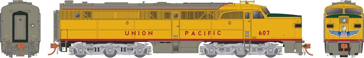 Rapido Trains 23064  PA-1, Union Pacific #600