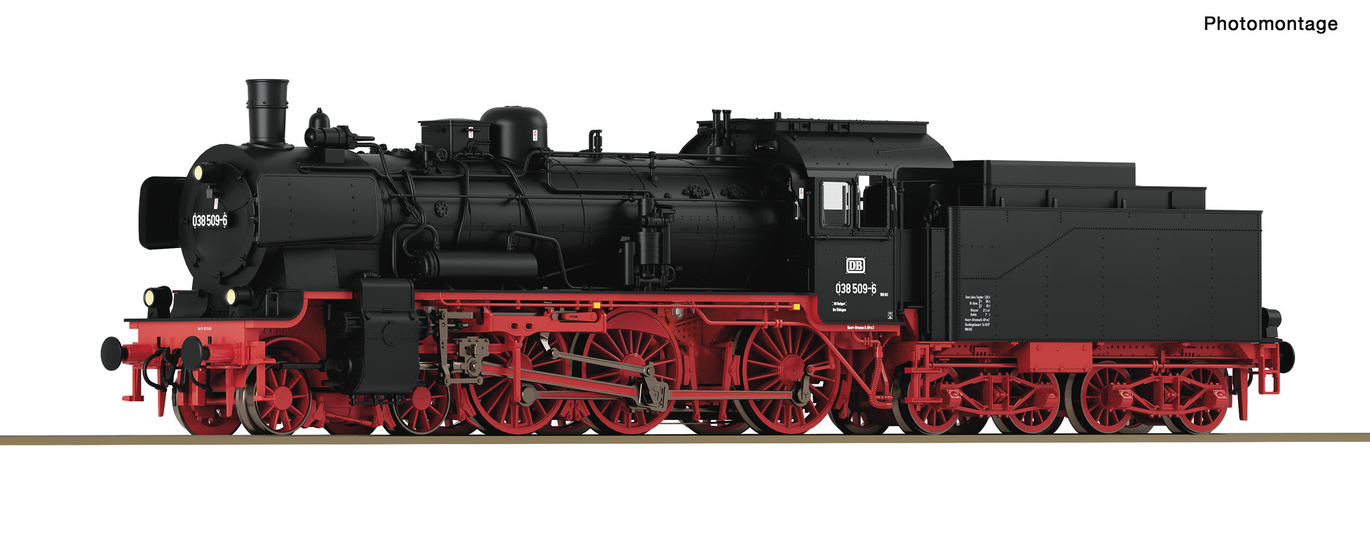 Roco 71379  Steam locomotive 038 509-6, DB