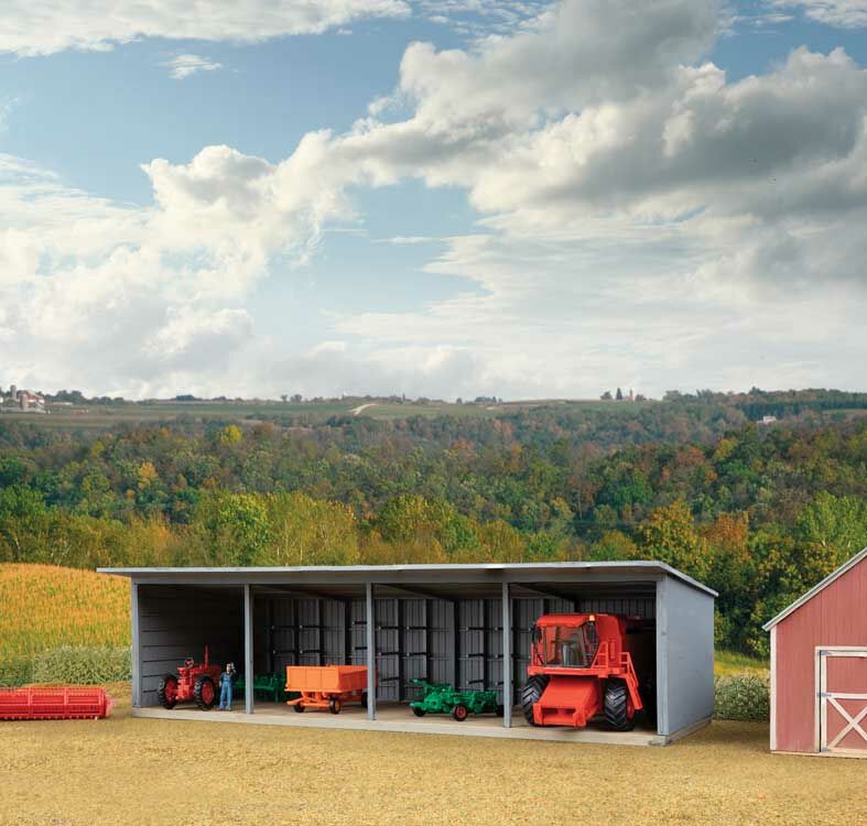 Walthers Cornerstone 3347  HO Machinery Storage Shed