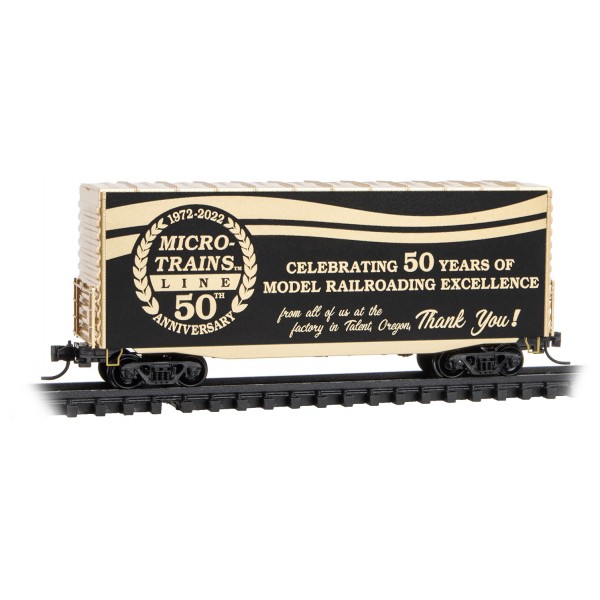 Micro Trains 10100892    N Micro-Trains 50th Anniversary Car