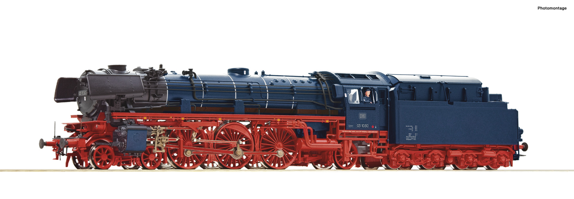 Roco 70030  Steam locomotive 03 1050, DB