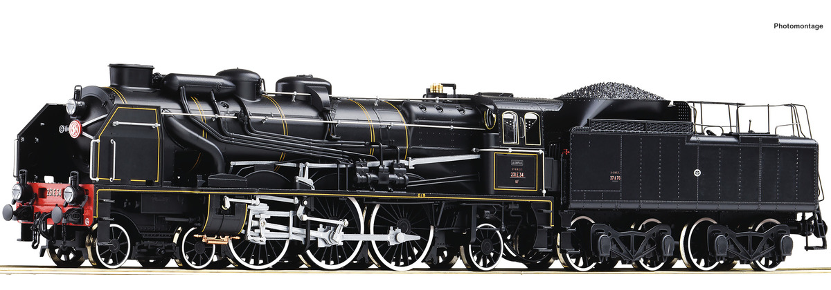 Roco 70039  Steam locomotive 231 E 34, SNCF