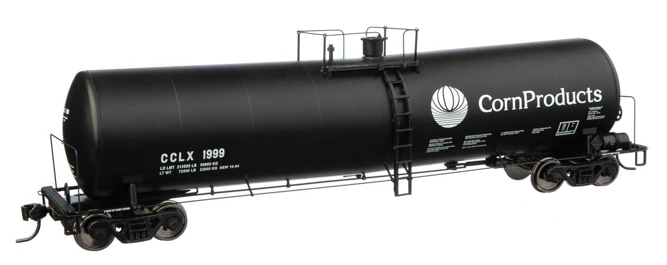 WalthersProto 100256  HO 54' 23,000 Gallon Funnel-Flow Tank Car, Corn Products CCLX #1999