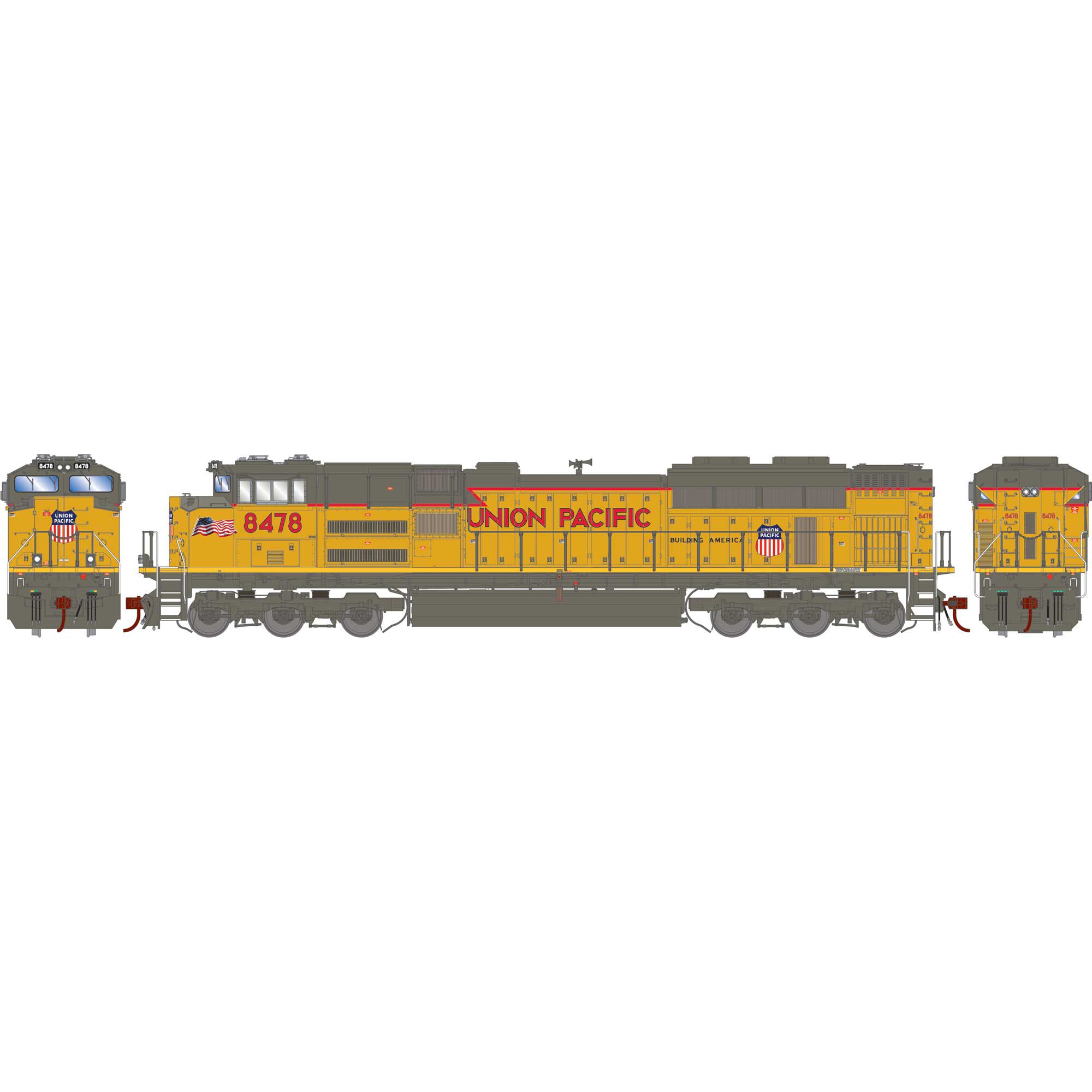 Athearn Genesis 75549   HO SD70ACe Locomotive, UP #8478