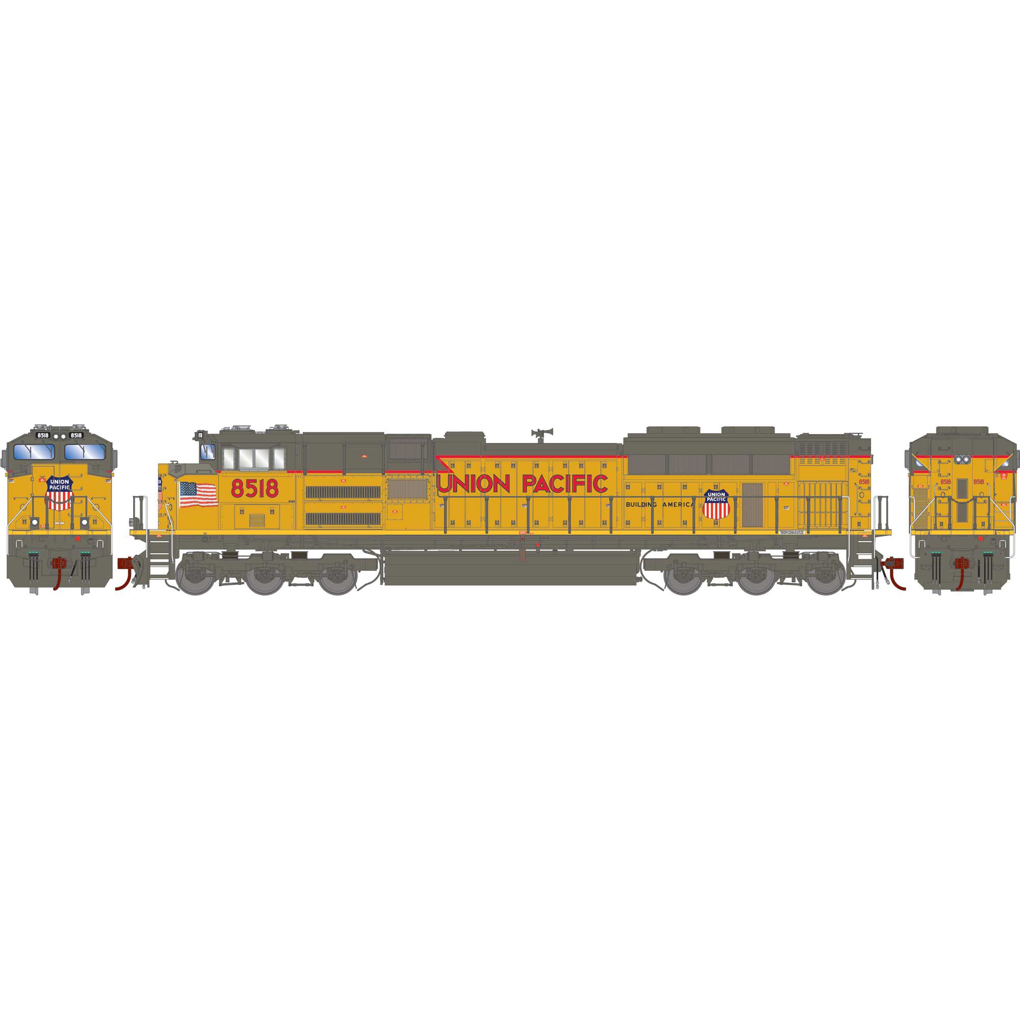 Athearn Genesis 75550   HO SD70ACe Locomotive, UP #8518